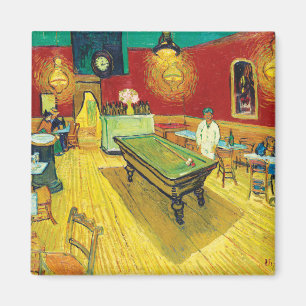 Vincent Van Gogh The Night Cafe (Le café de nuit) Magnet