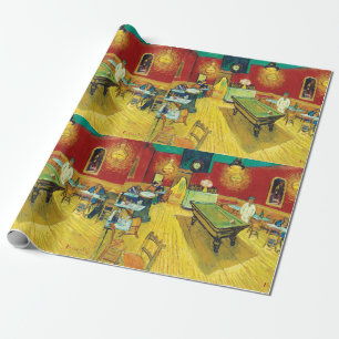 Vincent Van Gogh The Night Cafe (Le café de nuit) Wrapping Paper