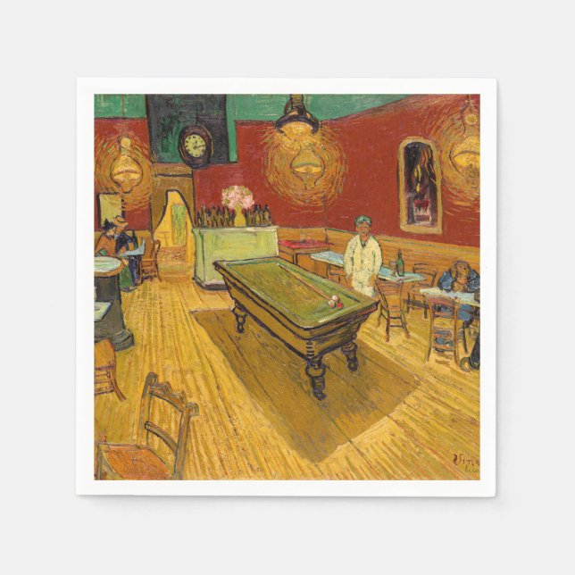 Vincent van Gogh - The Night Cafe Napkin (Front)