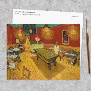 Vincent van Gogh - The Night Cafe Postcard