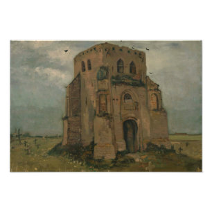 Vincent van Gogh - The Old Church Tower at Nuenen Photo Print