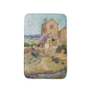 Vincent van Gogh - The Old Mill Bath Mat