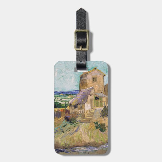 Vincent van Gogh - The Old Mill Luggage Tag (Front Vertical)