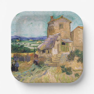 Vincent van Gogh - The Old Mill Paper Plate