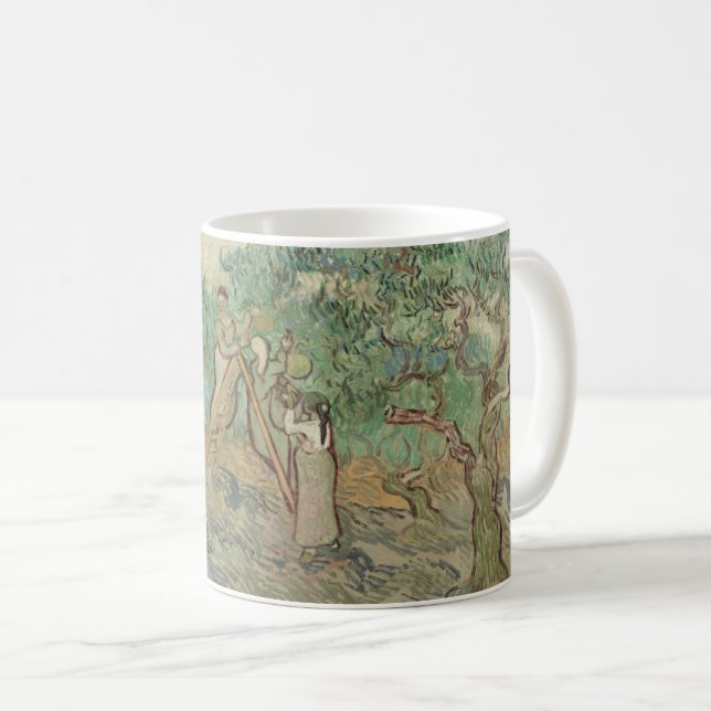 Vincent Van Gogh | The Olive Orchard Coffee Mug (Front Right)