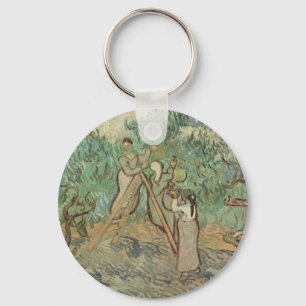 Vincent Van Gogh   The Olive Orchard Key Ring
