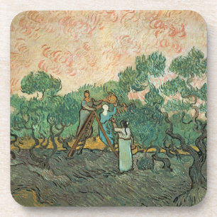 Vincent van Gogh The Olive Pickers, Saint-Remy Coaster