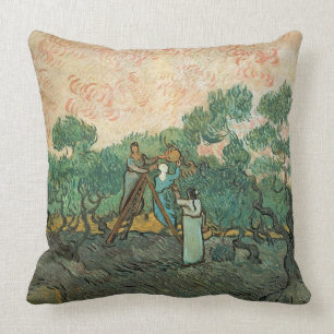 Vincent van Gogh The Olive Pickers, Saint-Remy Cushion