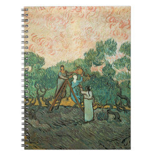 Vincent van Gogh   The Olive Pickers, Saint-Remy Notebook