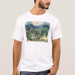 Vincent van Gogh, The Olive Trees.  Famous art T-Shirt