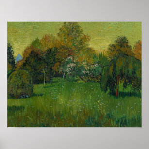 Vincent van Gogh - The Poet's Garden Poster