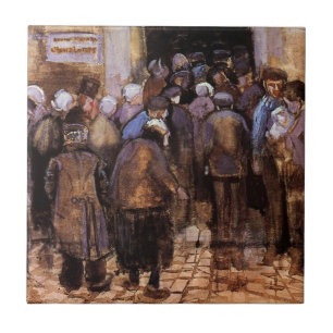 Vincent Van Gogh - The Poor And Money - Fine Art Tile