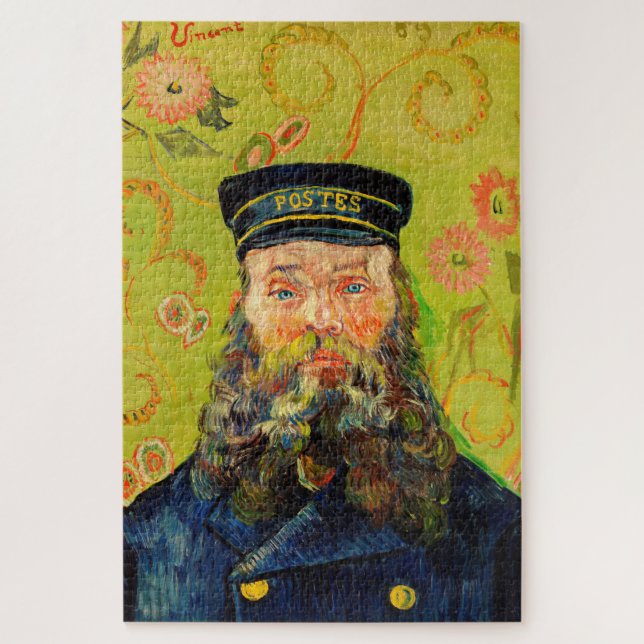 Vincent Van Gogh The Postman Joseph Roulin Jigsaw Puzzle (Vertical)