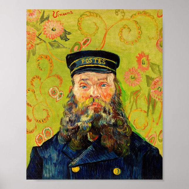 Vincent Van Gogh The Postman Joseph Roulin Poster (Front)
