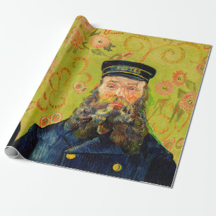 Vincent Van Gogh The Postman Joseph Roulin Wrapping Paper