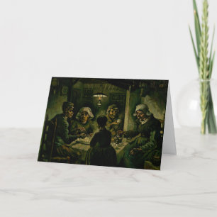 Vincent van Gogh - The Potato Eaters Card
