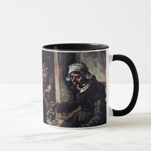 Vincent Van Gogh - The Potato Eaters Fine Art Mug (Right)