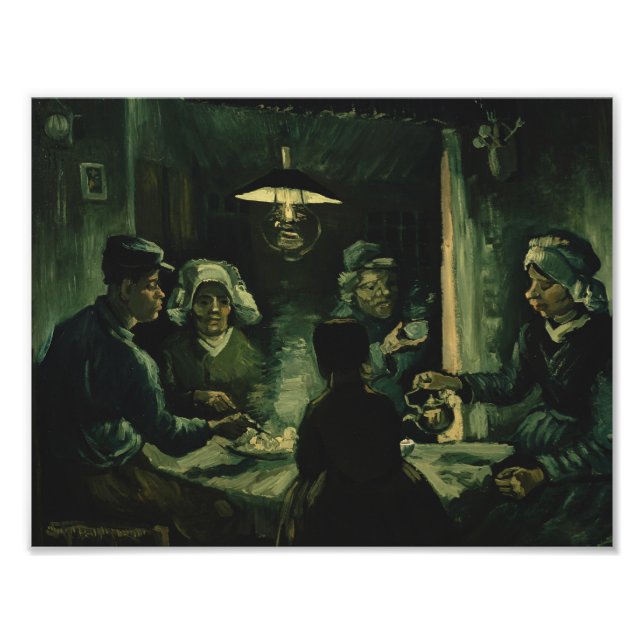 Vincent van Gogh - The Potato Eaters Photo Print (Front)