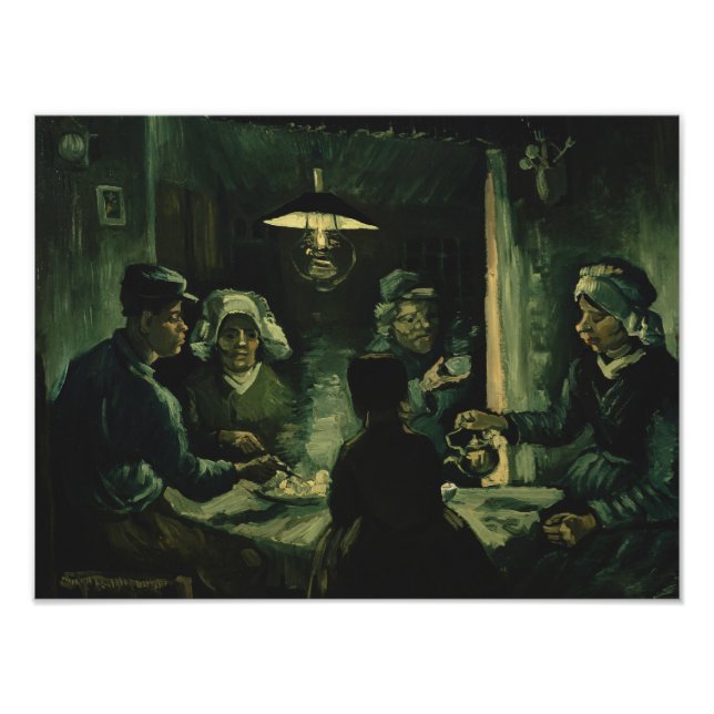 Vincent van Gogh - The Potato Eaters Photo Print (Front)