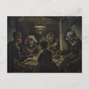 Vincent Van Gogh - The Potato Eaters Postcard