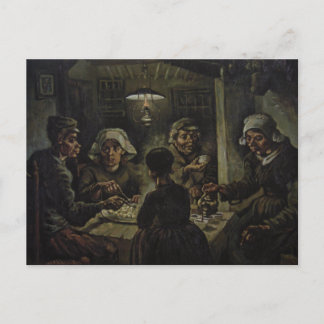 Vincent Van Gogh - The Potato Eaters Postcard