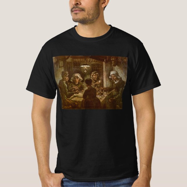 Vincent van Gogh - The Potato Eaters T-Shirt (Front)
