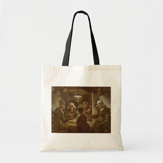 Vincent van Gogh - The Potato Eaters Tote Bag (Front)