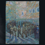 Vincent van Gogh - The Prison Courtyard Fleece Blanket<br><div class="desc">The Prison Courtyard / Prisoners Exercising / Prisoners Round - Vincent van Gogh,  1890</div>