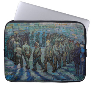 Vincent van Gogh - The Prison Courtyard Laptop Sleeve
