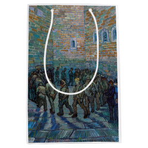 Vincent van Gogh - The Prison Courtyard Medium Gift Bag