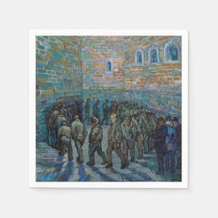 Vincent van Gogh - The Prison Courtyard Napkin
