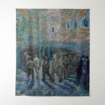 Vincent van Gogh - The Prison Courtyard Tapestry<br><div class="desc">The Prison Courtyard / Prisoners Exercising / Prisoners Round - Vincent van Gogh,  1890</div>