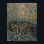 Vincent van Gogh - The Prison Courtyard Wood Wall Art<br><div class="desc">The Prison Courtyard / Prisoners Exercising / Prisoners Round - Vincent van Gogh,  1890</div>