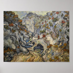 Vincent Van Gogh The Ravine Art Painting Print