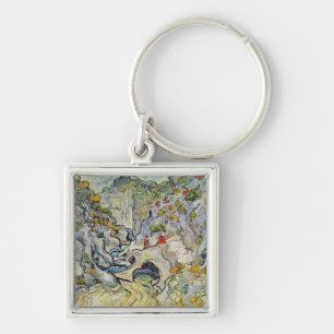 Vincent van Gogh   The ravine of the Peyroulets Key Ring