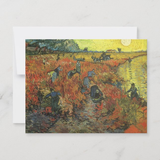 Vincent van Gogh - The Red Vineyard (Front)