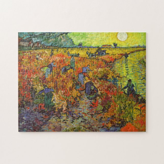 Vincent van Gogh - The Red Vineyard Jigsaw Puzzle (Horizontal)