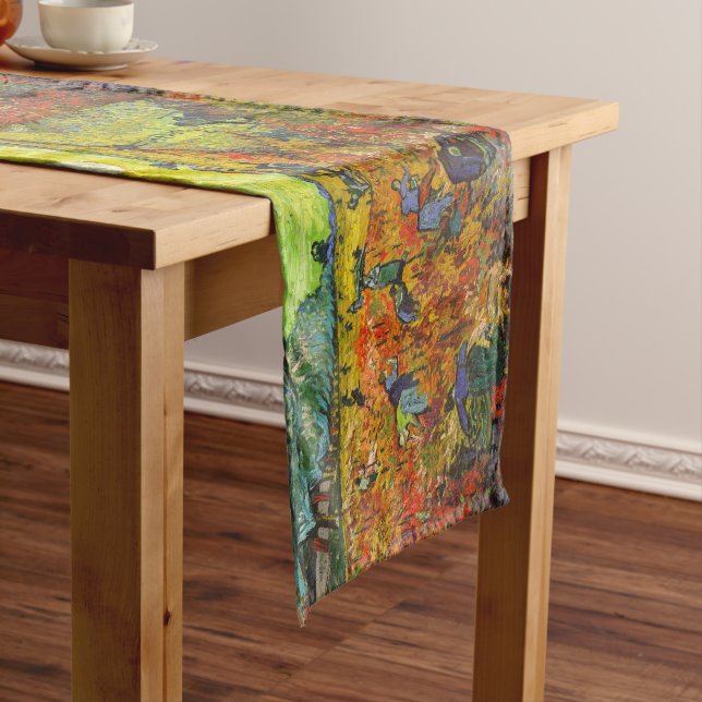 Vincent van Gogh - The Red Vineyard Short Table Runner (In Situ)