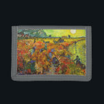 Vincent van Gogh - The Red Vineyard Trifold Wallet<br><div class="desc">The Red Vineyard - Vincent van Gogh,  1888</div>