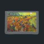Vincent van Gogh - The Red Vineyard Trifold Wallet<br><div class="desc">The Red Vineyard - Vincent van Gogh,  1888</div>