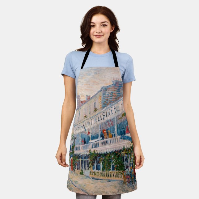 Vincent van Gogh - The Restaurant de la Sirene Apron (Worn)