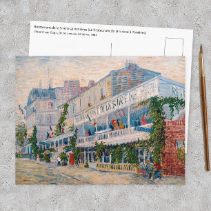 Vincent van Gogh - The Restaurant de la Sirene Postcard