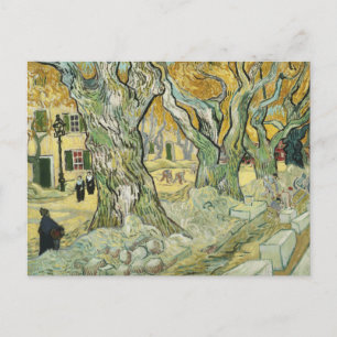 Vincent van Gogh - The Road Menders Postcard