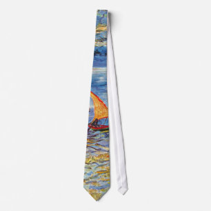 Vincent Van Gogh - The Sea At Saintes Maries Tie