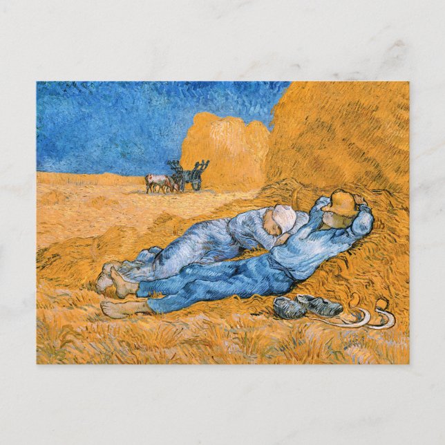 Vincent van Gogh - The Siesta Postcard (Front)