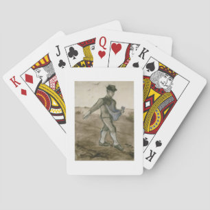 Vincent van Gogh   The Sower, 1881 Playing Cards