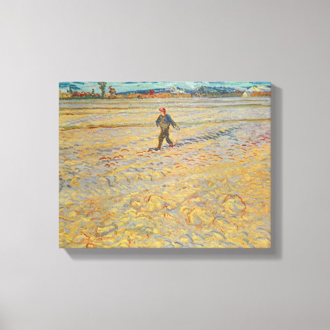 Vincent van Gogh | The Sower, 1888 Canvas Print (Front)