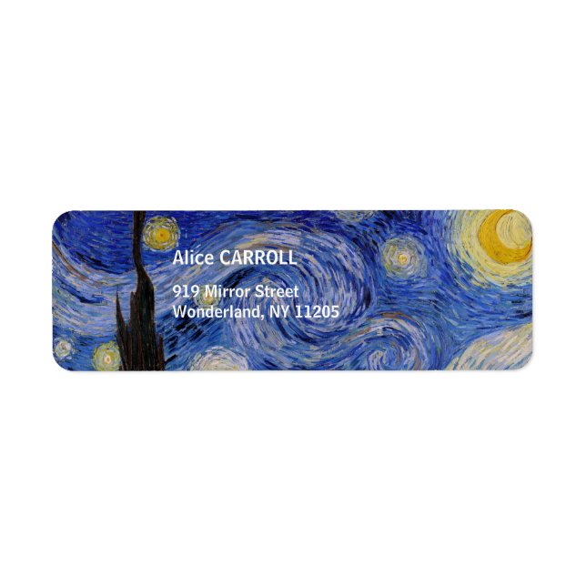 Vincent Van Gogh - The Starry night (Front)