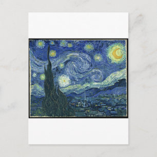 Vincent Van Gogh - The Starry Night (1889) Postcard