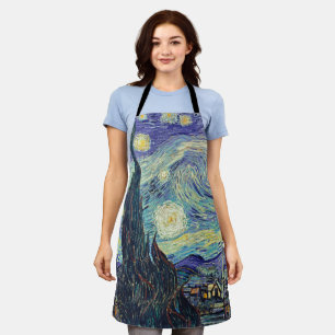 Vincent Van Gogh/ The Starry Night   Apron